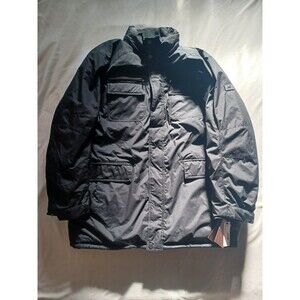 Falcon Blue Outfitters Black Lined Jacket Mens XL